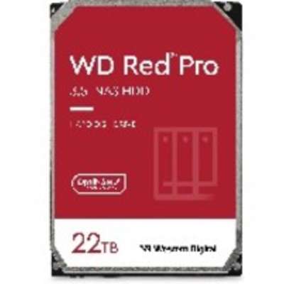 Western Digital Red Pro 22TB Hard Drive 3.5" - SATA (SATA/600)