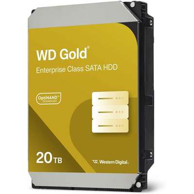 Western Digital 20TB 3.5 inch SATA 512E Gold