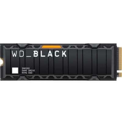 Western Digital 1TB WD Black SN850X NVMe SSD Gen 4 PCIE M.2 2280 with Heatsink