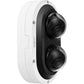 Hanwha Techwin America 4MP x 2, IR Outdoor Dome