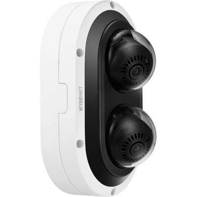 Hanwha Techwin America 4MP x 2, IR Outdoor Dome