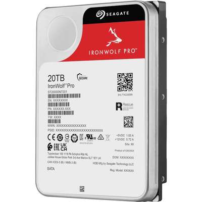 Seagate 20TB Ironwolf Pro Enterprise NAS Video Product RAID Storage
