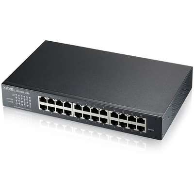 Zyxel 24-Port Gbe Smart Managed Switch with Nebula Cloud Option