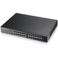 Zyxel 24-Port Gbe Smart Managed PoE Switch with Nebula Cloud Option