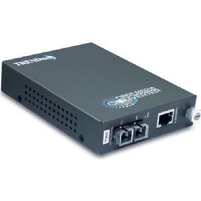 TRENDnet 1000Base-T to 1000Base-LX Single Mode Fiber Converter (20KM)