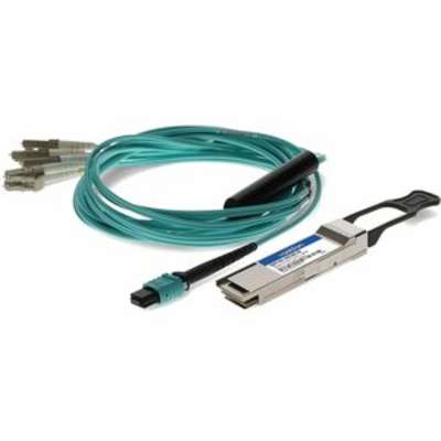 Addon Cisco QSFP-8LC-AOC3M Compatible TAA Compliant 40GBASE-SR4 QSFP
