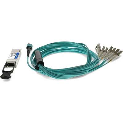 Addon Cisco QSFP-8LC-AOC3M Compatible TAA Compliant 40GBASE-SR4 QSFP