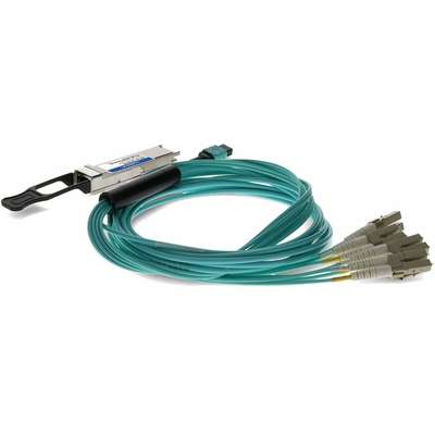 Addon Cisco QSFP-8LC-AOC3M Compatible TAA Compliant 40GBASE-SR4 QSFP