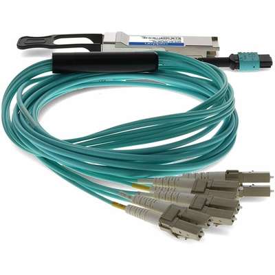 Addon Cisco QSFP-8LC-AOC3M Compatible TAA Compliant 40GBASE-SR4 QSFP