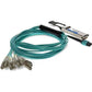 Addon Cisco QSFP-8LC-AOC3M Compatible TAA Compliant 40GBASE-SR4 QSFP