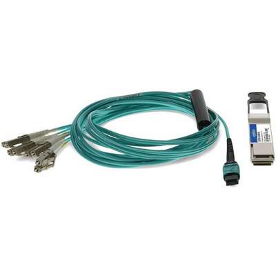 Addon Cisco QSFP-8LC-AOC3M Compatible TAA Compliant 40GBASE-SR4 QSFP