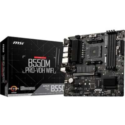 MSI MB Pro B550M-VC WiFi AMD B550 AM4 Ryzen Max.128G DDR4 PCIE MATX