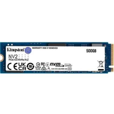 Kingston Technology 500G NV2 M.2 2280 PCIE 4.0 NVMe SSD
