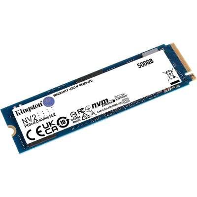 Kingston Technology 500G NV2 M.2 2280 PCIE 4.0 NVMe SSD