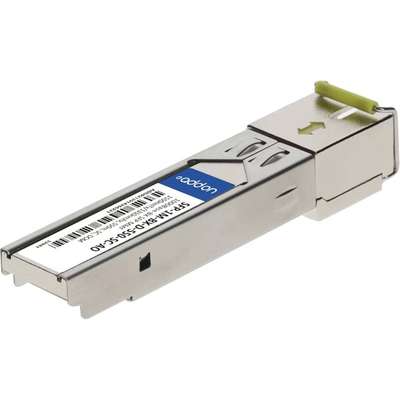 Addon MSA and TAA Compliant 1000BASE-BX SFP Transceiver (MMF, 1550NMTX/1310NMRX