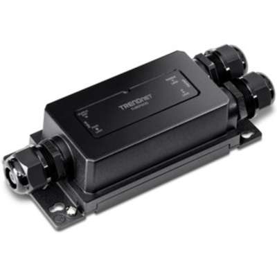 TRENDnet 2-Port Industrial Outdoor Gigabit Active/Passive PoE+ Extnder