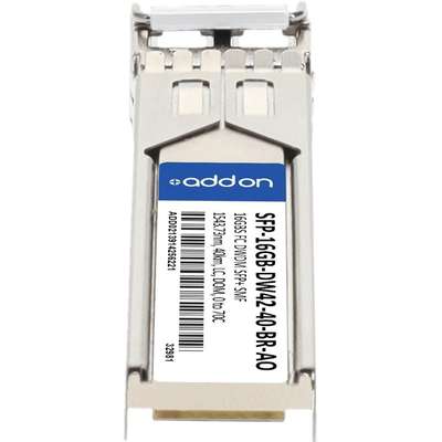 AddOn Brocade Formerly Comp XCVR TAA 16G-DWDM 1543.73NM 0 to 70C
