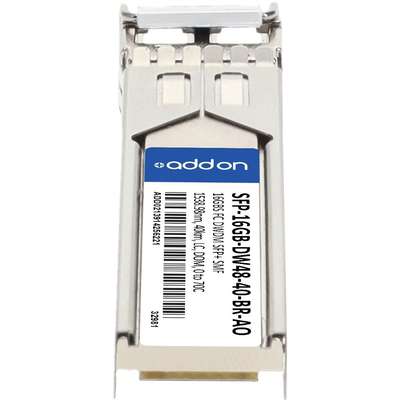 AddOn Brocade Formerly Comp XCVR TAA 16G-DWDM 1538.98NM 0 to 70C
