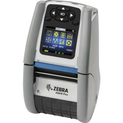 Zebra DT Printer ZQ610 Plus 2 /48mm Healthcare Eng/Latin Fonts Dual 802