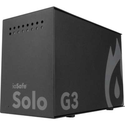 ioSafe Solo G3 Black 6TB 2-Year DRS Fireproof/Waterproof