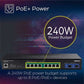TRENDnet 10-Port Multi-Gig Web Smart PoE+ Switch