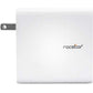 Rocstor 140W Smart USB-C Power Adapter Gan Technology -UL & FCC/Ce -White
