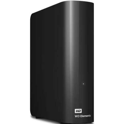 Western Digital 20TB WD Elements Desktop Black Pan-AM