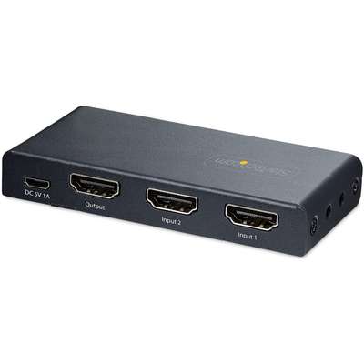 StarTech.com 2-Port 8K HDMI Switch - 8K 60HZ HDMI 2.1 Auto Switcher