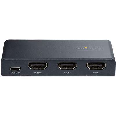 StarTech.com 2-Port 8K HDMI Switch - 8K 60HZ HDMI 2.1 Auto Switcher