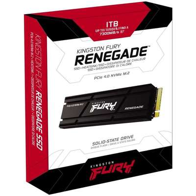 Kingston Technology 1000G Renegade PCIE 4.0 NVMe SSD with  Heatsink