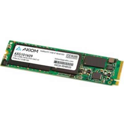 Axiom Upgrades Axiom 1TB C3300N Series PCIE GEN3 X4 NVMe M.2,22X80 SSD-3D Nand-TAA Compliant
