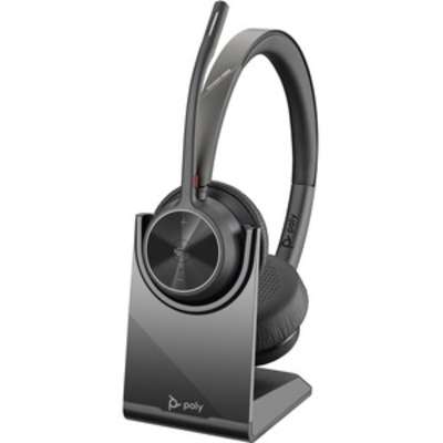 HP Poly Voyager 4320 Headset +BT700 dongle +Charging Stand