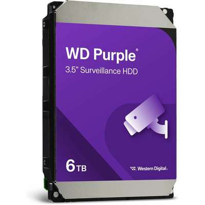 Western Digital 6TB WD Purple SATA 3.5 inch