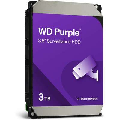 Western Digital 3TB WD Purple SATA 3.5 inch