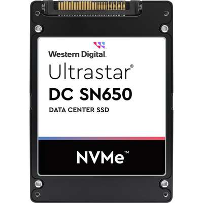 HGST 7680GB UltraStar DC SN650 U.3 15MM PCIE TLC Ri-1Dw/D BICS5 Ise