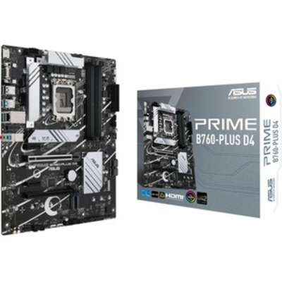 Asus MB Prime B760-Plus D4 B760 LGA1700 MAX128GB DDR4 ATX