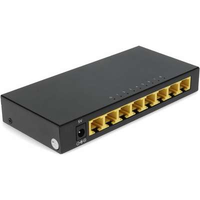 AddOn 8x 10/100/1000-Tx Switch RJ-45 0 to 40C Ethernet Switch