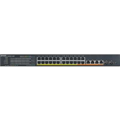 Zyxel 24P 2.5GBE Smart Managed 700W PoE Switch with  4 10GBE & 2 SFP+ Uplink