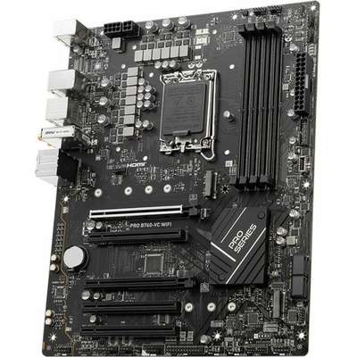 MSI MB Pro B760-VC WiFi B760 LGA1700 MAX128GB DDR5 PCIE ATX