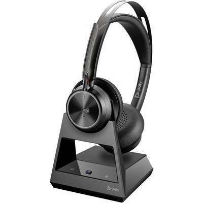 HP Poly Voyager Focus 2-M Microsoft Teams Certified with charge Stand Headset