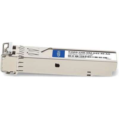 AddOn Brocade Comp XCVR 40KM 0-70C TAA 1G-DWDM LC 1557.36NM SMF SFP