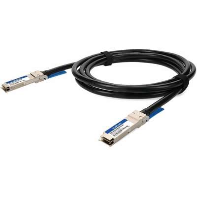 AddOn MSA & TAA Comp DAC 40G-CU QSFP+ 30AWG LSZH 1M