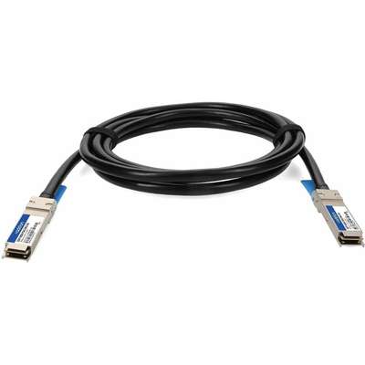 AddOn MSA & TAA Comp DAC 40G-CU QSFP+ 30AWG LSZH 1M
