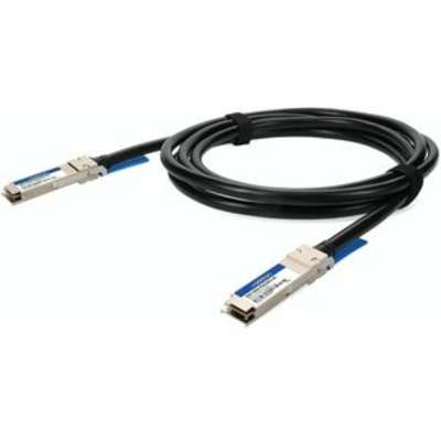 AddOn MSA & TAA Comp DAC 40G-CU QSFP+ 30AWG LSZH 3M