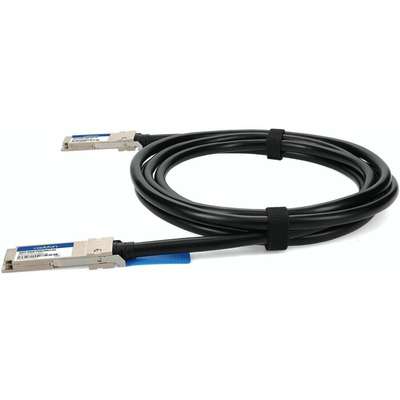 AddOn MSA & TAA Comp DAC 40G-CU QSFP+ 30AWG LSZH 3M
