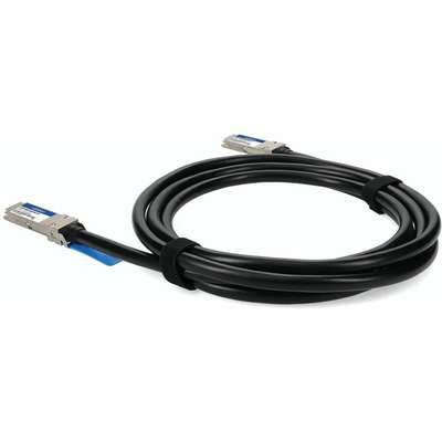 AddOn MSA & TAA Comp DAC 40G-CU QSFP+ 30AWG LSZH 3M