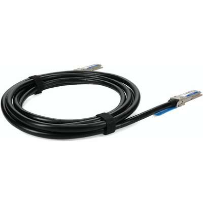 AddOn MSA & TAA Comp DAC 40G-CU QSFP+ 30AWG LSZH 3M