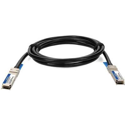 AddOn MSA & TAA Comp DAC 40G-CU QSFP+ 30AWG LSZH 3M