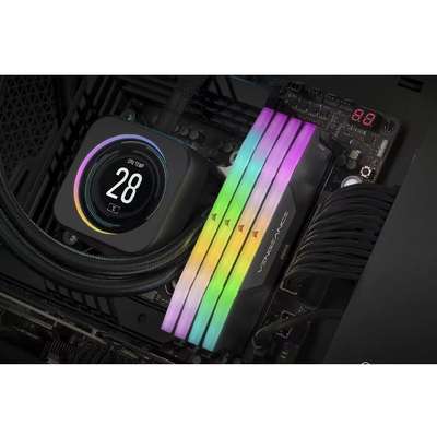 Corsair Vengeance RGB DDR5 32GB 2X16GB DDR5 6800 PC5-54400 Memory - Black