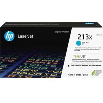 HP 213X Cyan Original LaserJet Toner Cartridge